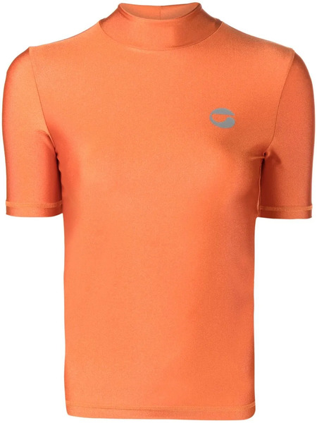  Coperni Camiseta Con Logo Estampado - Naranja 