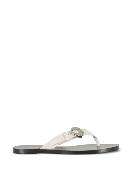  Coperni Chanclas Belt Con Hebilla - Blanco 