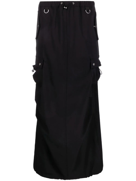  Coperni Falda Larga Cargo - Negro 