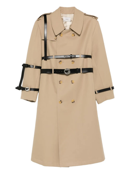  Coperni Gabardina Con Cinturón - Neutro 