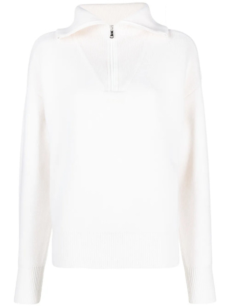  Coperni Jersey Con Media Cremallera - Blanco 