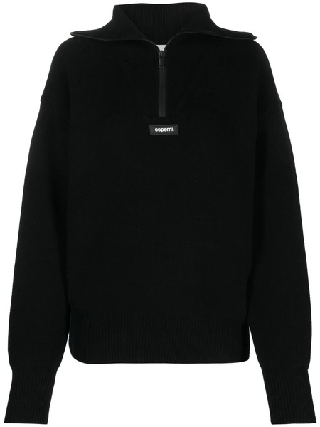  Coperni Jersey Con Parche Del Logo - Negro 