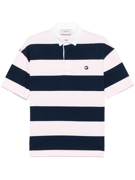  Coperni Polo De Algodón A Rayas - Rosa 