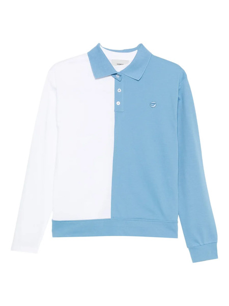  Coperni Polo De Dos Tonos - Azul 