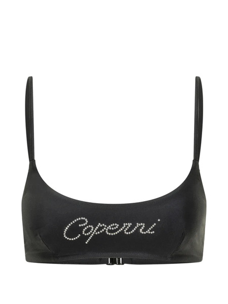  Coperni Top De Bikini Con Logo - Negro 
