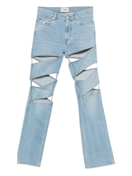  Coperni Vaqueros Con Aberturas - Azul 