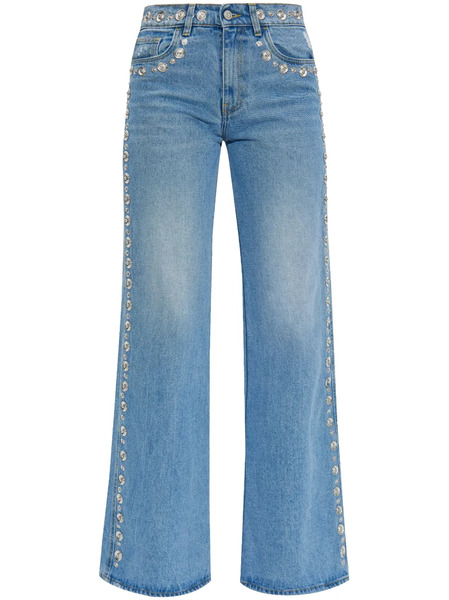  Coperni Vaqueros Con Apliques - Azul 