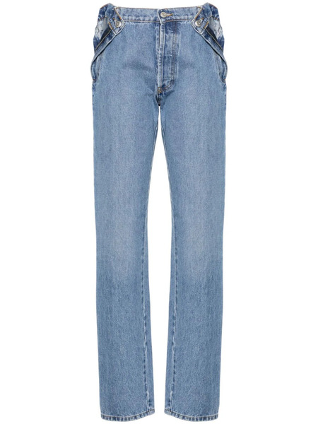  Coperni Vaqueros Open Hip Rectos - Azul 
