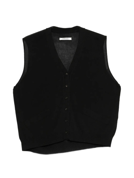  Cordera Top Con Botones - Negro 