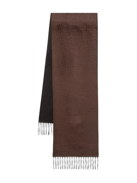  Corneliani Bufanda Con Flecos - Marrón 