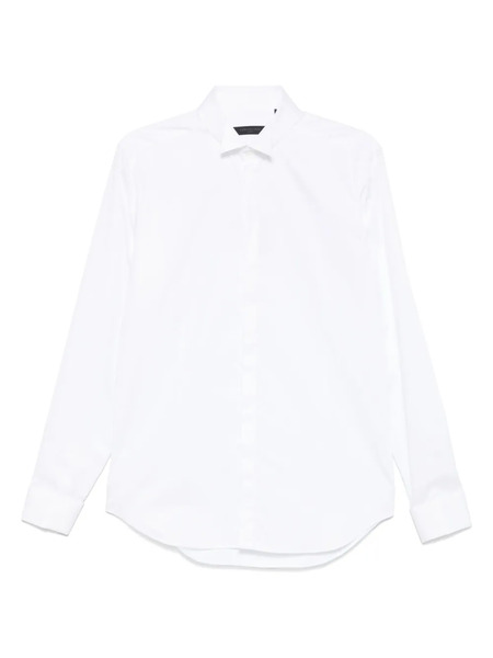  Corneliani Camisa De Algodón - Blanco 