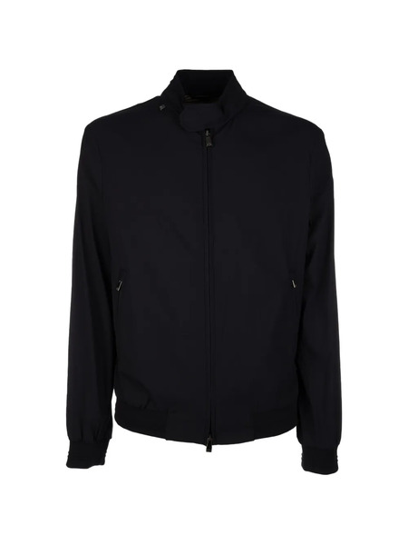  Corneliani Chaqueta Con Cremallera - Azul 