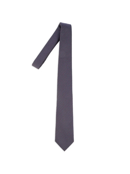  Corneliani Corbata Con Motivo - Azul 
