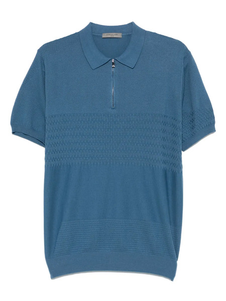  Corneliani Polo De Punto - Azul 