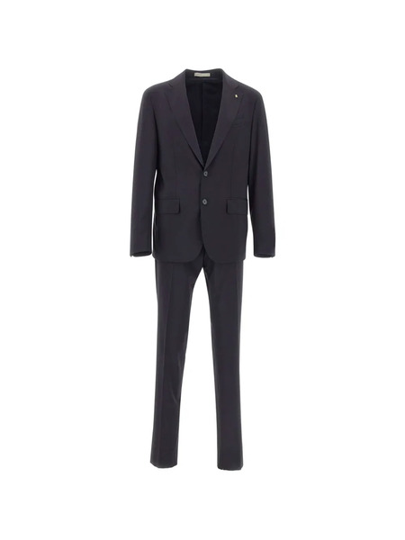 Corneliani Traje Cc Collection Con Botones - Azul 