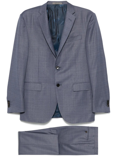  Corneliani Traje Con Botones - Azul 