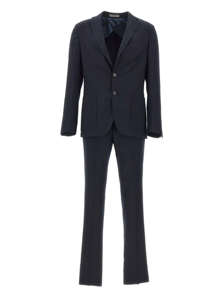  Corneliani Traje Con Botones - Azul 