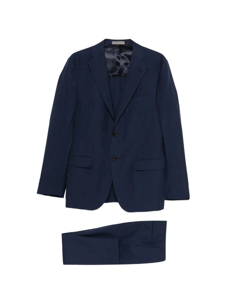  Corneliani Traje Con Botones - Azul 