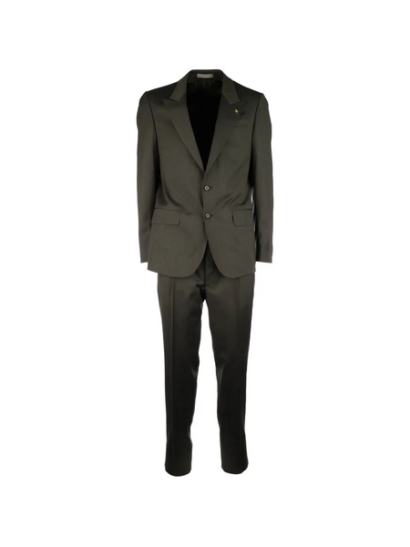  Corneliani Traje Con Botones - Verde 