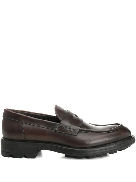  Corvari Mocasines De Piel - Marrón 