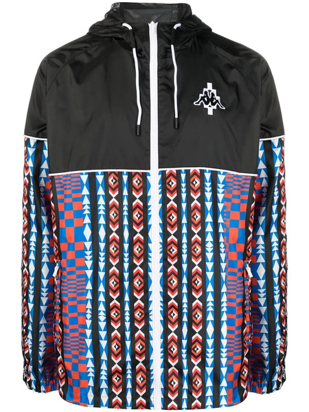  County Of Milan Chaqueta De Chándal Con Estampado Geométrico De Marcelo Burlon County Of Milan - Negro 