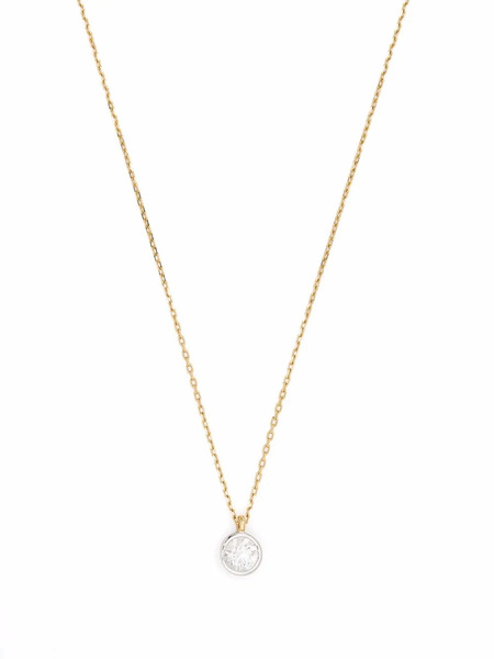  Courbet Collar Origine En Oro Blanco Reciclado De 18 Ct Con Diamantes De Laboratorio Con Engaste En Bisel - Dorado 