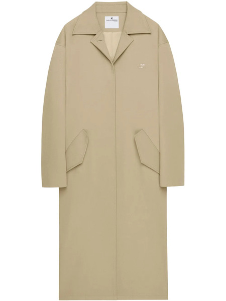  Courrèges Abrigo Cocoon - Neutro 