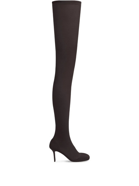 Courrèges Botas Con Puntera Cuadrada - Marrón 