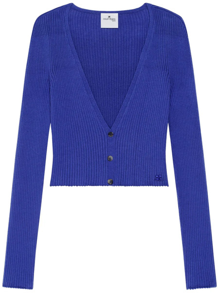  Courrèges Cárdigan Solar - Azul 