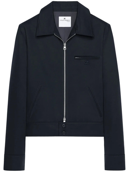 Courrèges Chaqueta Con Cremallera - Azul 