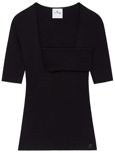  Courrèges Jersey Infinity - Negro 