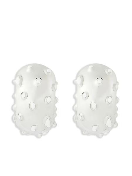  Courrèges Pendientes Infinity - Plateado 