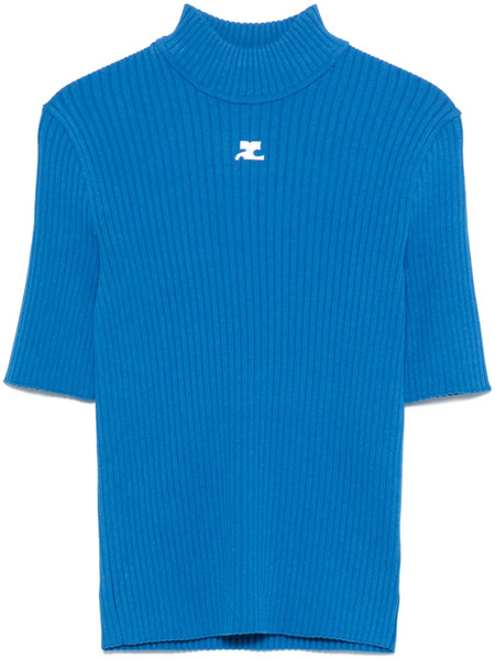  Courrèges Top Reedition - Azul 