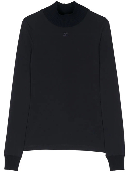  Courrèges Top Reedition De Malla - Azul 