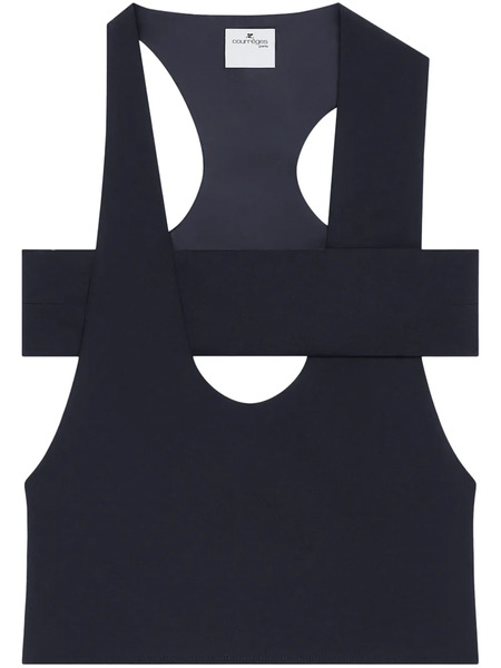  Courrèges Top Sin Mangas Infinity - Azul 