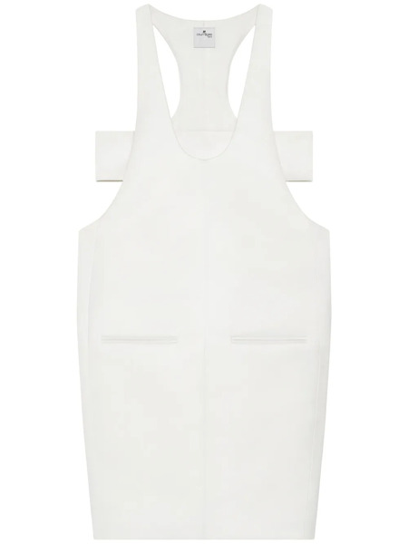  Courrèges Vestido Midi Infinity - Blanco 