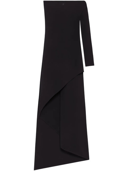  Courrèges Vestido Midi Infinity - Negro 