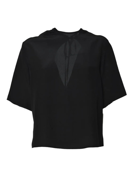  Covert Blusa Con Espalda Abierta - Negro 