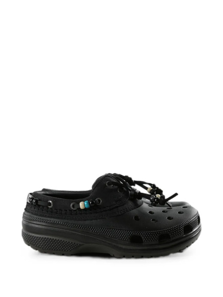  Crocs Classic Luxe Beaded Clogs - Negro 
