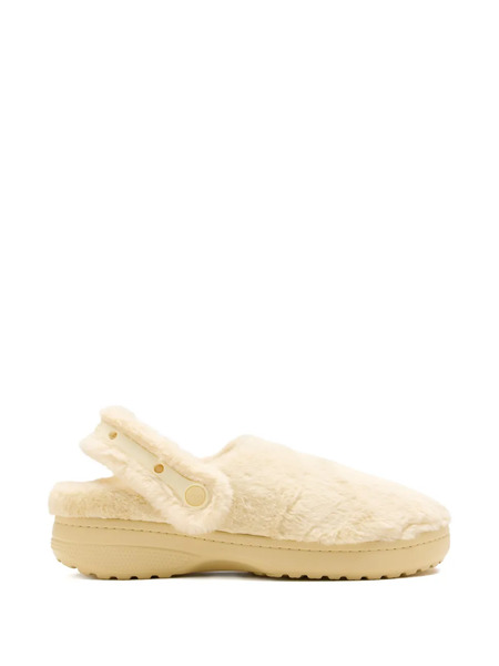  Crocs Mules Con Pelo - Neutro 