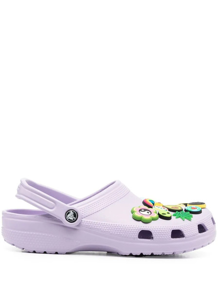  Crocs Sandalias Con Diseño Patchwork - Morado 