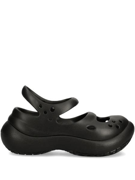  Crocs Slip-on Phaedra Con Perforaciones - Negro 