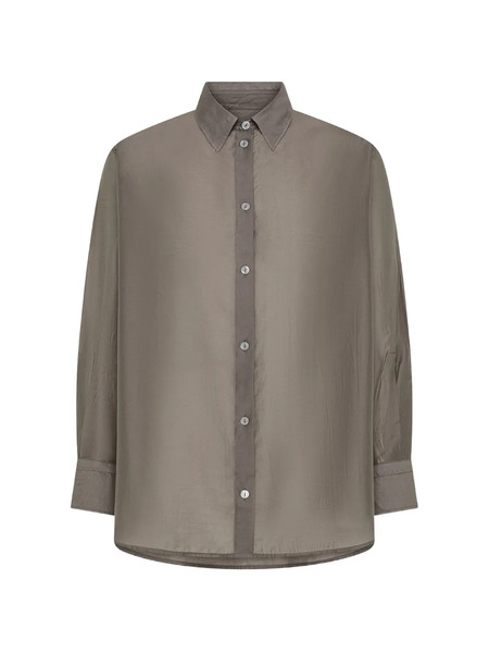  Cruna Camisa Yvonne Con Botones - Gris 
