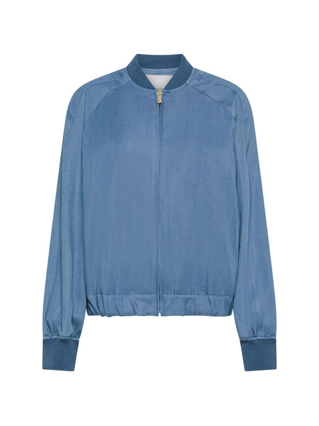  Cruna Chaqueta Bomber Dalia Con Cremallera - Azul 