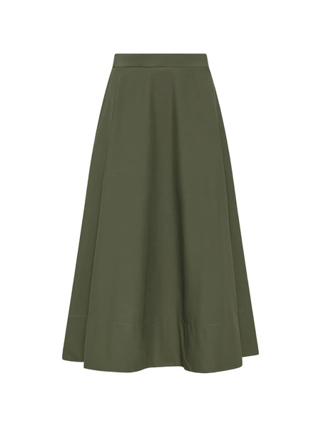  Cruna Falda Midi Sherise Acampanada - Verde 