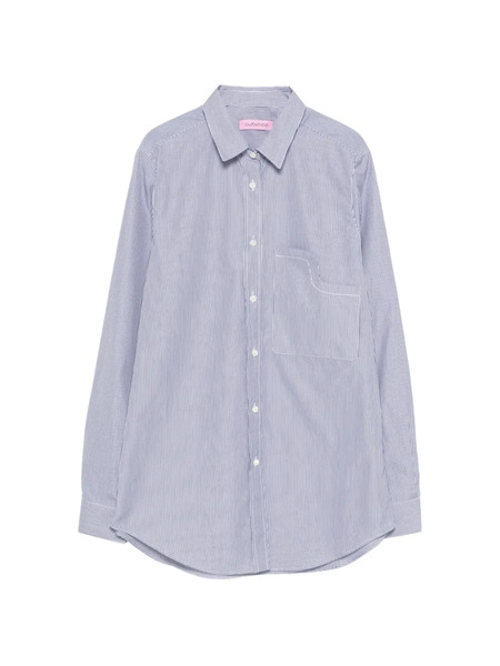  Cuantico Camisa Piera A Rayas - Azul 
