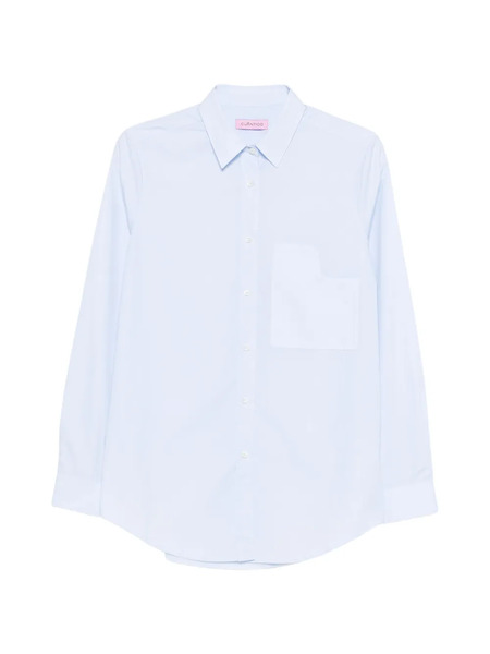  Cuantico Camisa Piera Con Bolsillo - Azul 