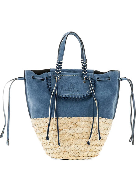  Cuba Lab Bolero Top-handle Tote Bag - Azul 