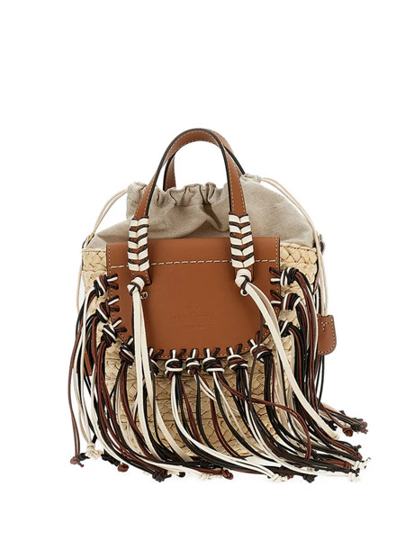  Cuba Lab Bolso De Mano Con Borlas - Neutro 