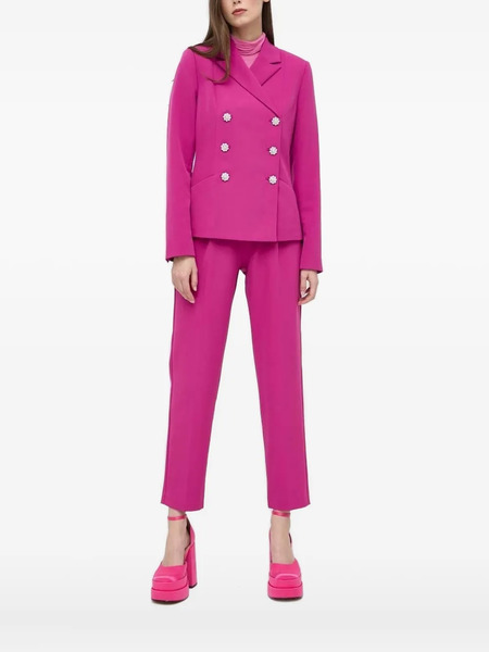  Custommade Blazer Con Doble Botonadura - Rosa 